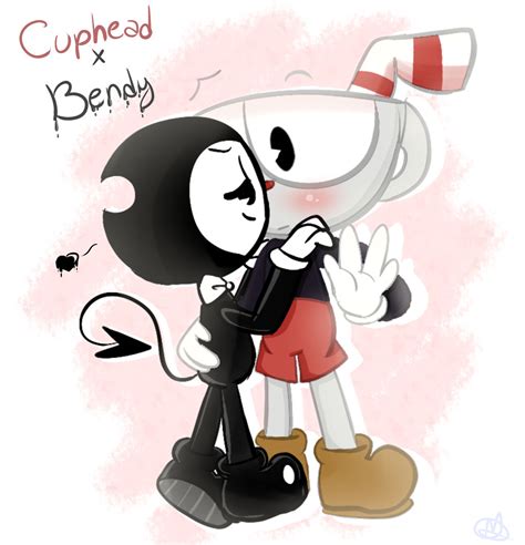 Cuphead x bendy - Cuphead blushed at his sudden action but then realized Bendy's face felt warm, warmer than it should normally be for someone. That's when he finally realized, Bendy is probably sick and has a fever. Bendy continued to nuzzle into his hand with a small blush which caused Cuphead to blush even more, quickly pulling Bendy out from under the bed.